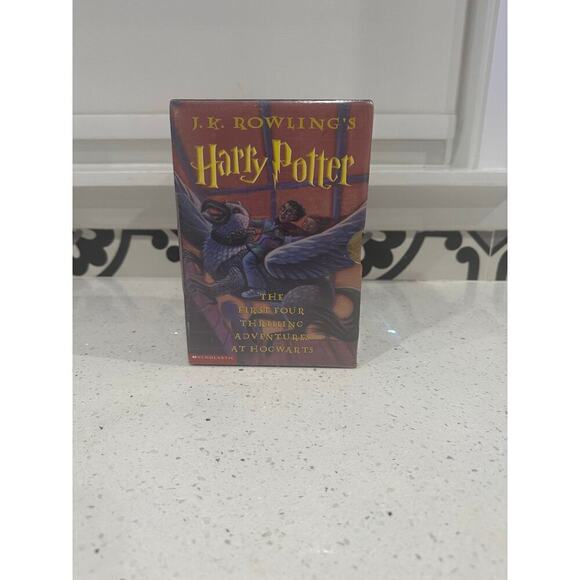 Unknown Other - NEW Harry Potter: The First Four Thrilling Adventures Boxed Set by J. K. Rowling